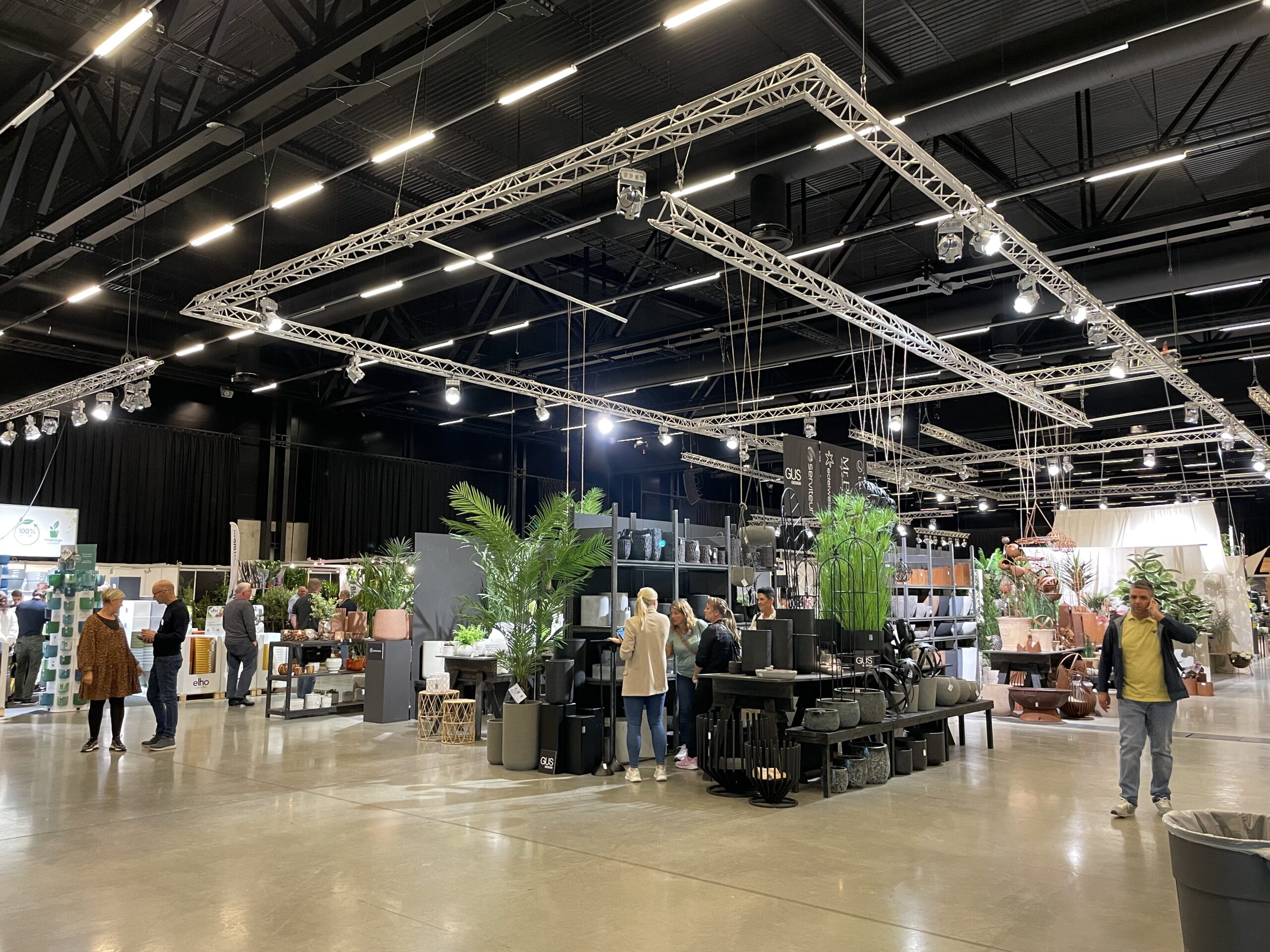 Lysrigg på Hageland messen